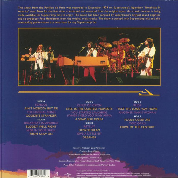 Supertramp - Live In Paris '79 (3LP)