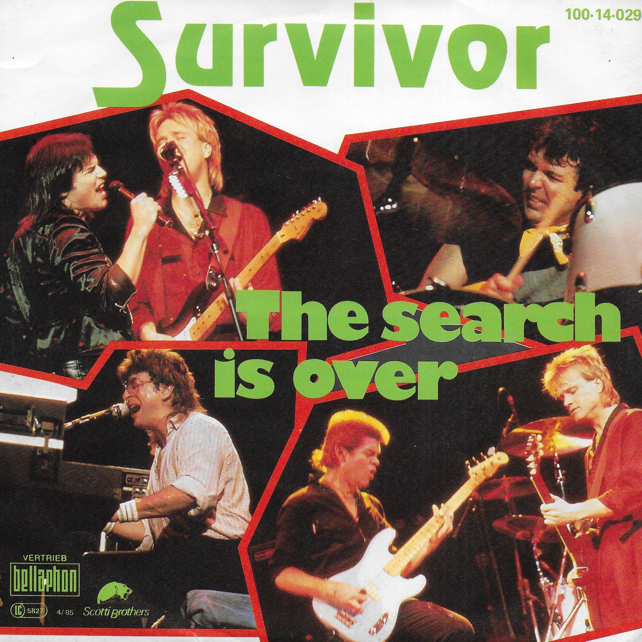 Survivor - The search is over (Duitse uitgave)