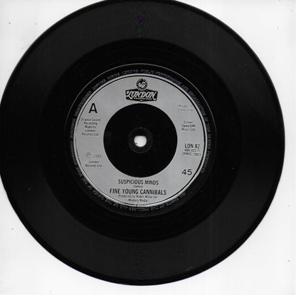 Fine Young Cannibals - Suspicious minds (Engelse uitgave)