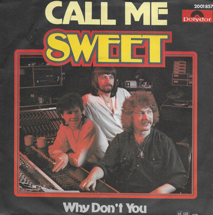 Sweet - Call me (Duitse uitgave)