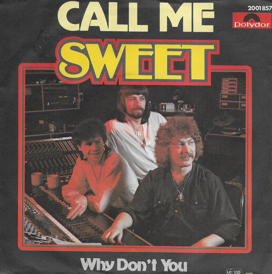 Sweet - Call me (Duitse uitgave)