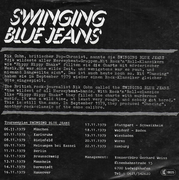 Swinging Blue Jeans - Dancing (Duitse uitgave)