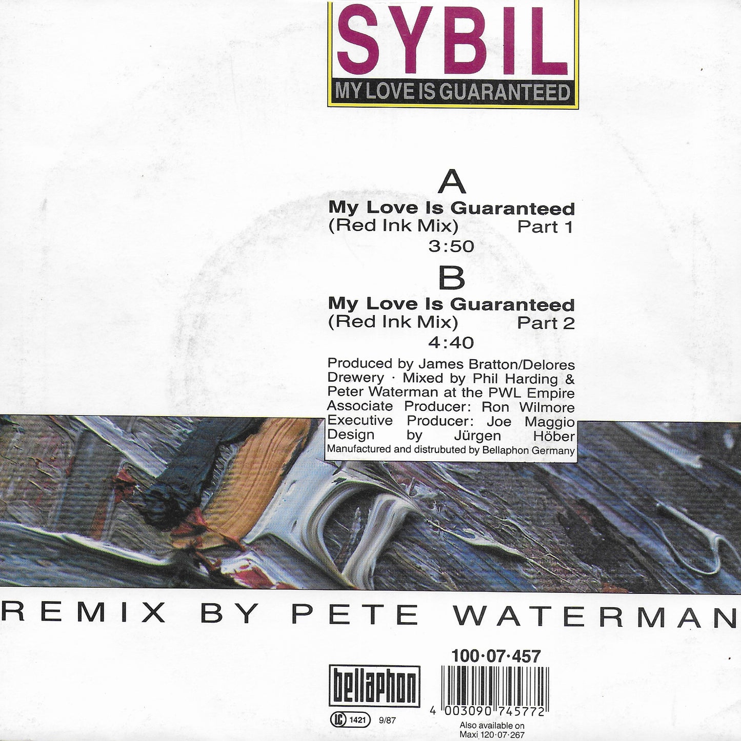Sybil - My love is guaranteed (Red Ink mix)