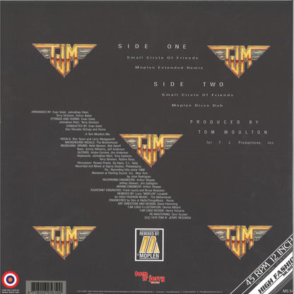 TJM - Small circle of friends (Luca Moplen remixes) (12" Maxi Single)