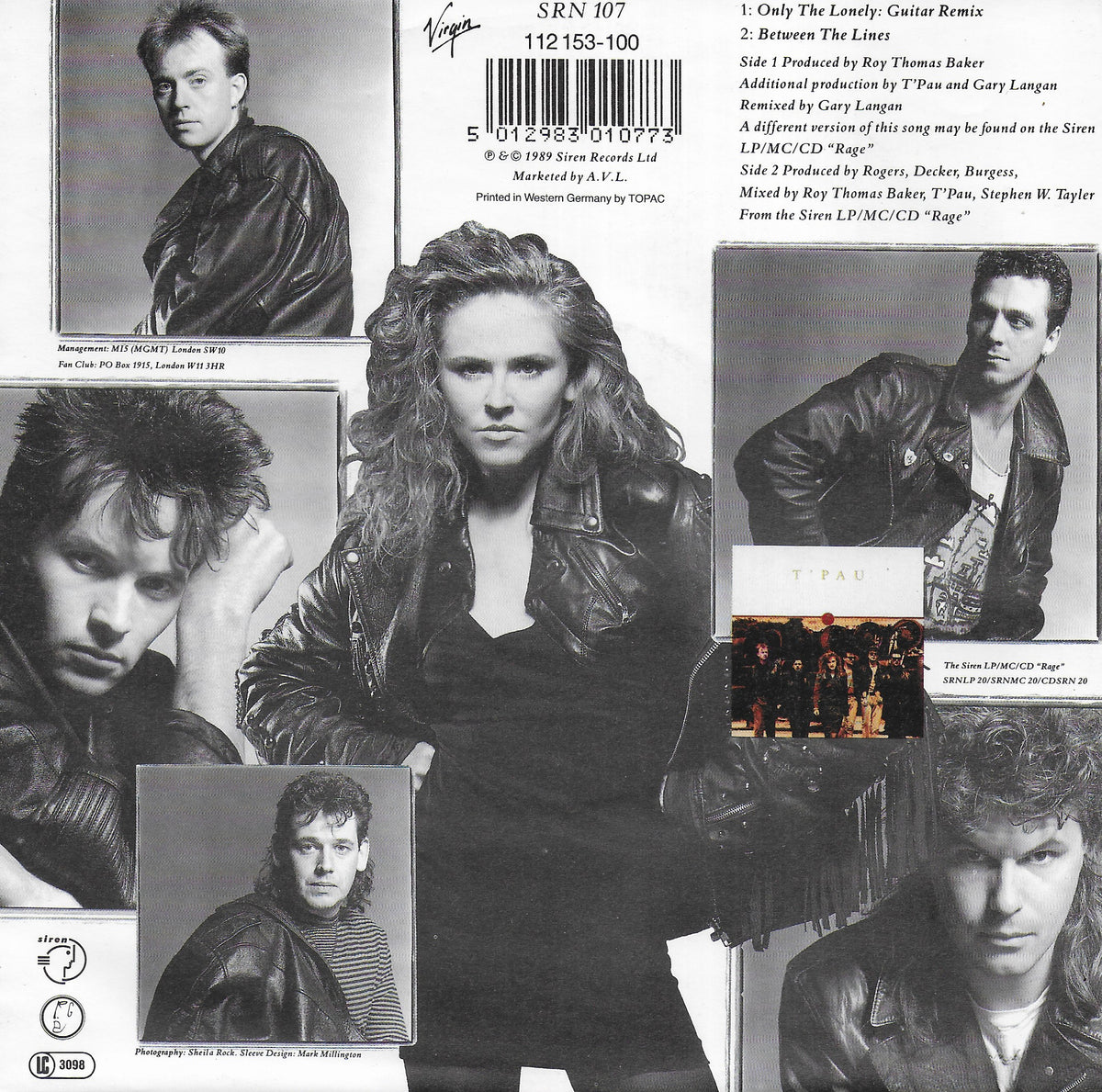 T'Pau - Only the lonely
