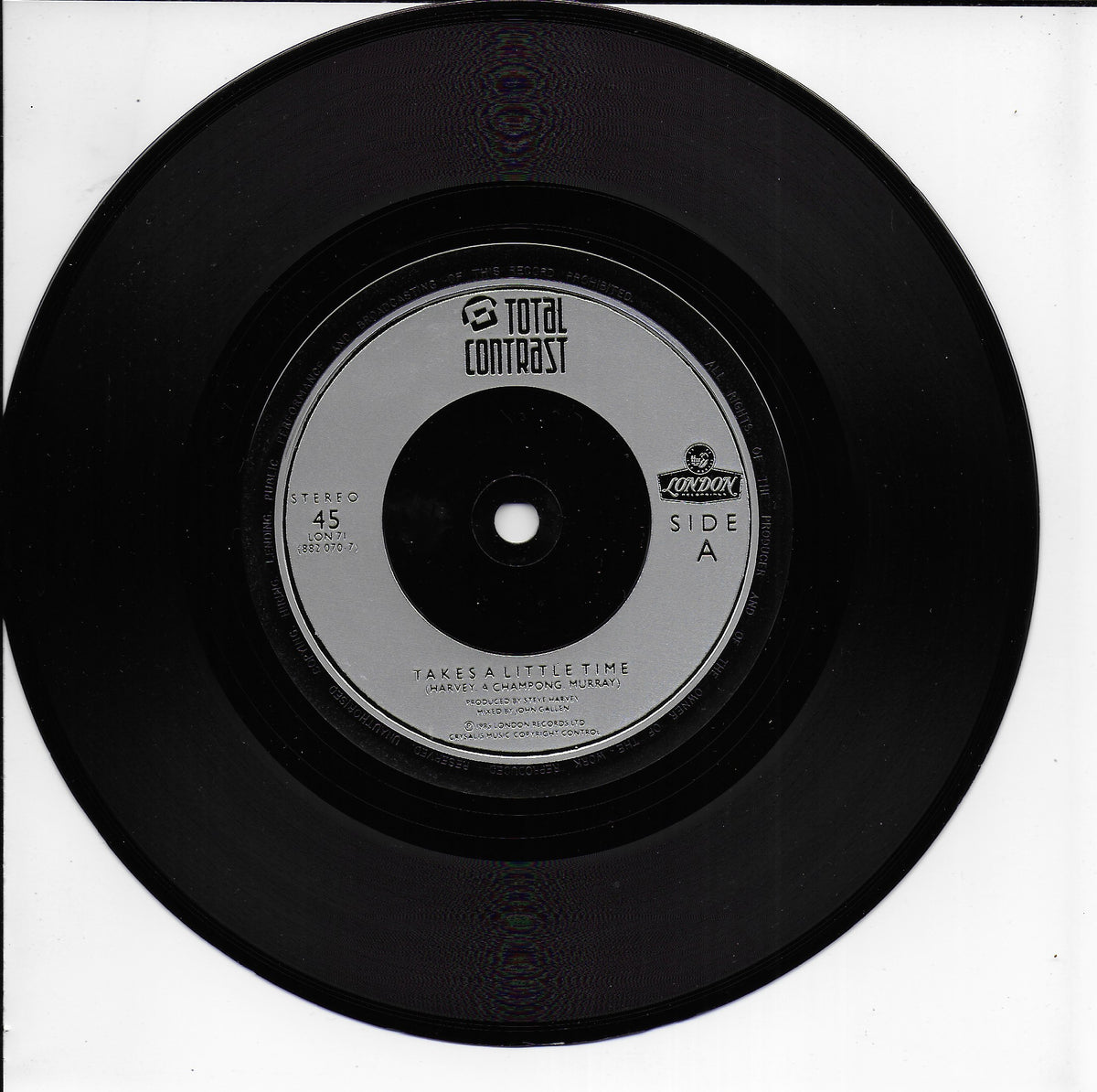 Total Contrast - Takes a little time (Engelse uitgave)