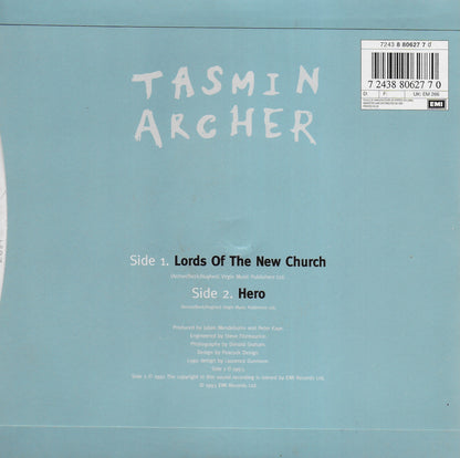 Tasmin Archer - Lords of the new church (Engelse uitgave)