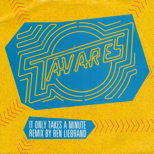 Tavares - It only takes a minute / More than a woman (Ben Liebrand remix) (Engelse uitgave)