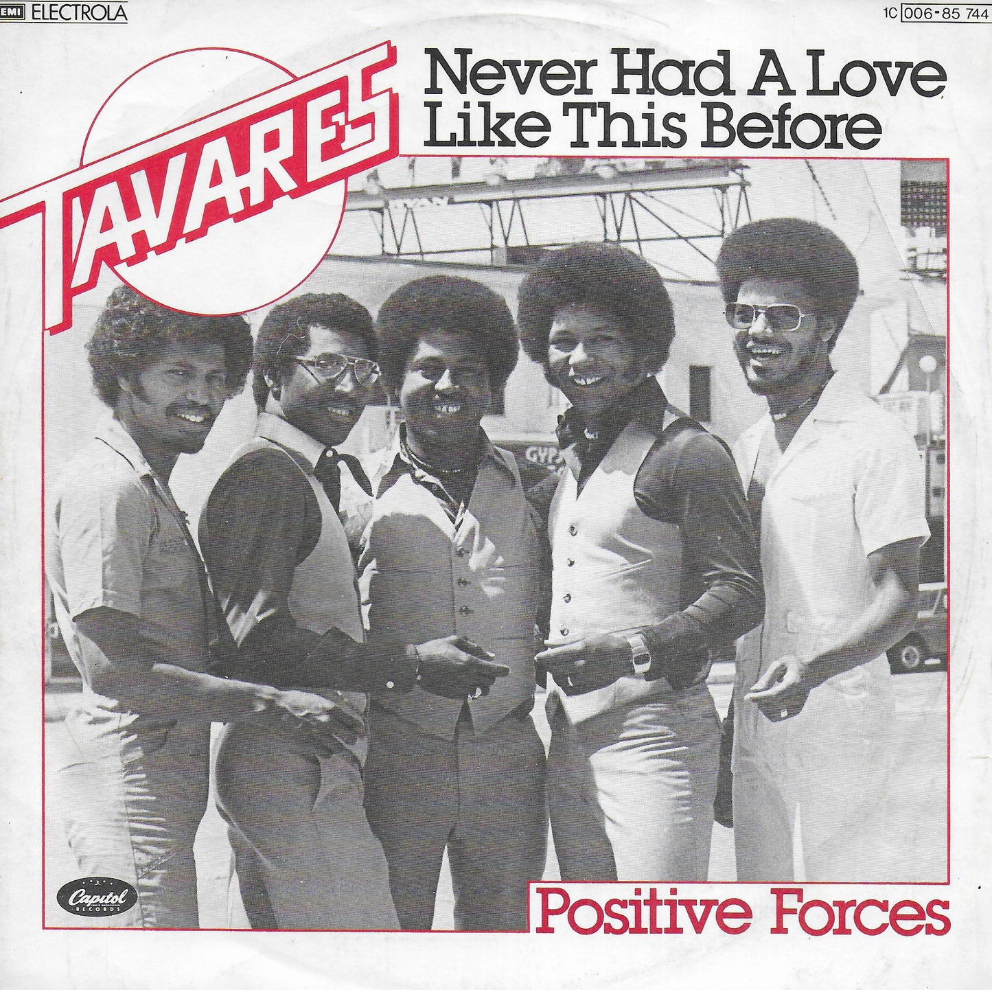 Tavares - Never had a love like this before (Duitse uitgave)