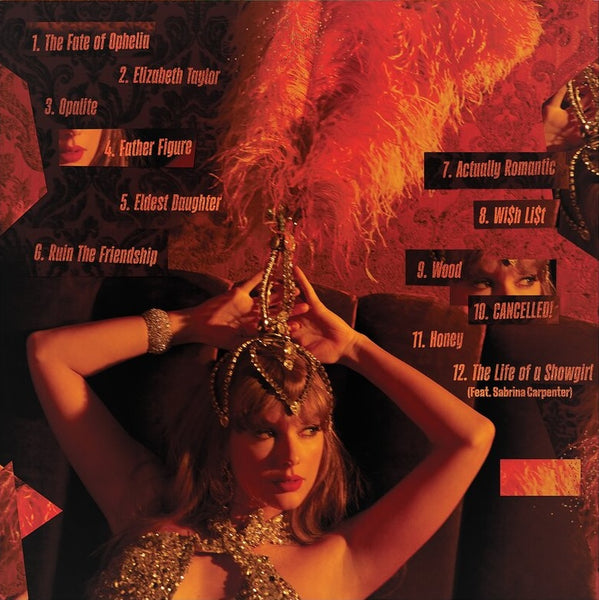 Taylor Swift - The Life Of A Showgirl (Limited orange glitter vinyl) (LP)