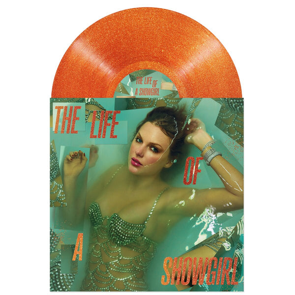 Taylor Swift - The Life Of A Showgirl (Limited orange glitter vinyl) (LP)
