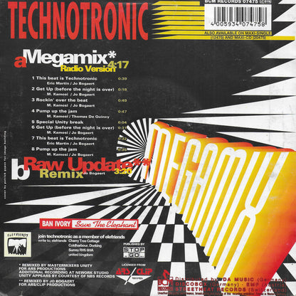 Technotronic - Megamix (Duitse uitgave)