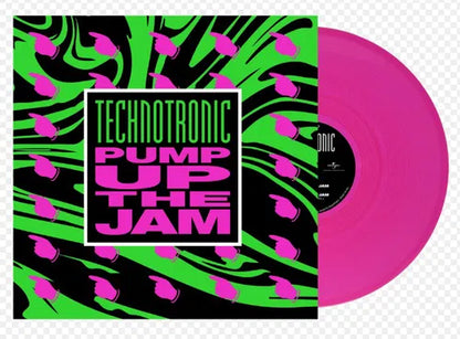 Technotronic - Pump up the jam (Pink vinyl) (12" Maxi Single)