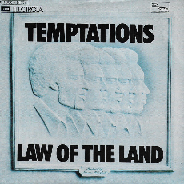 The Temptations - Law of the land (Duitse uitgave)