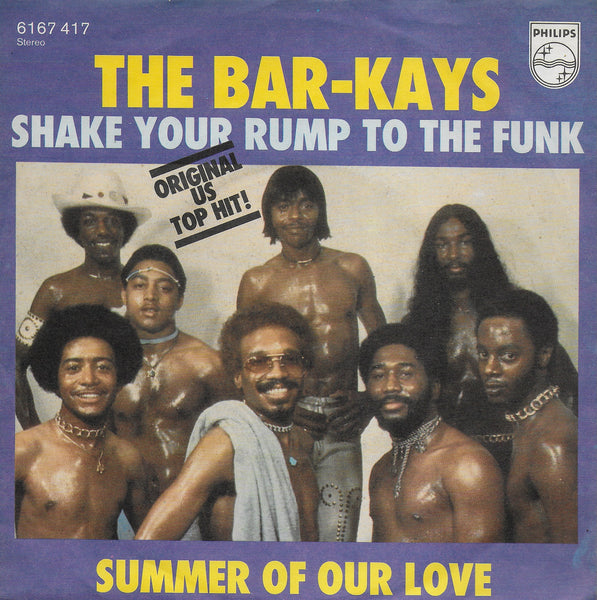 The Bar-Kays - Shake your rump to the funk (Duitse uitgave)