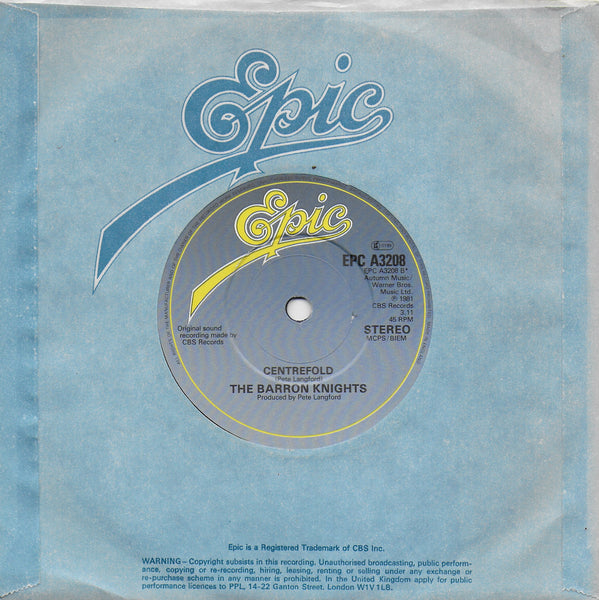 The Barron Knights - Buffalo Bill's last scratch (Engelse uitgave)