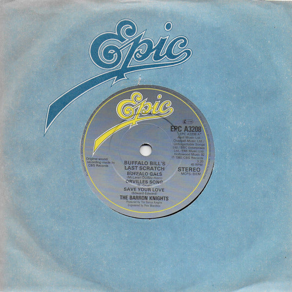 The Barron Knights - Buffalo Bill's last scratch (Engelse uitgave)