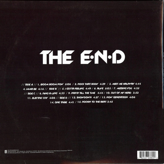 The Black Eyed Peas - The E.N.D. (2LP)