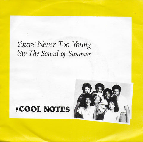 The Cool Notes - You're never too young (Duitse uitgave, blue vinyl)