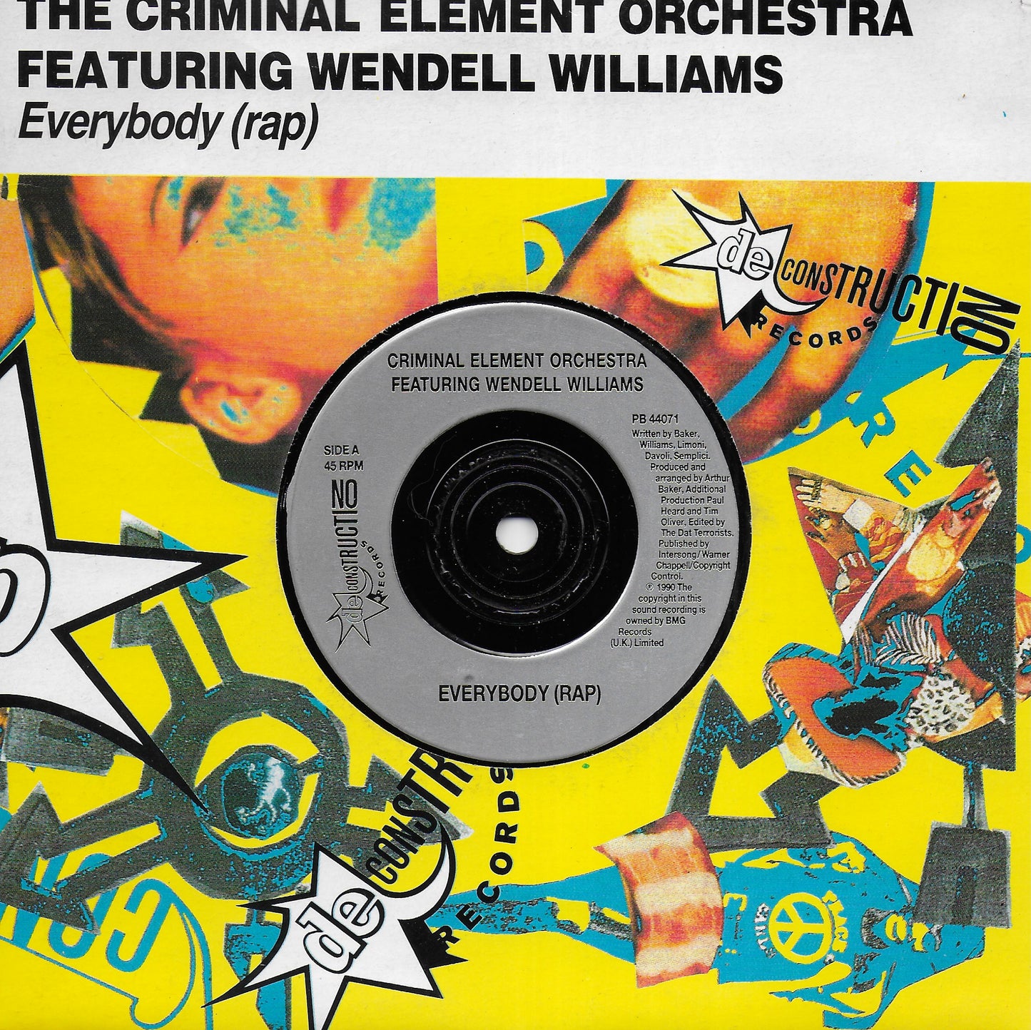The Criminal Element Orchestra feat. Wendell Williams - Everybody (Rap) (Engelse uitgave)