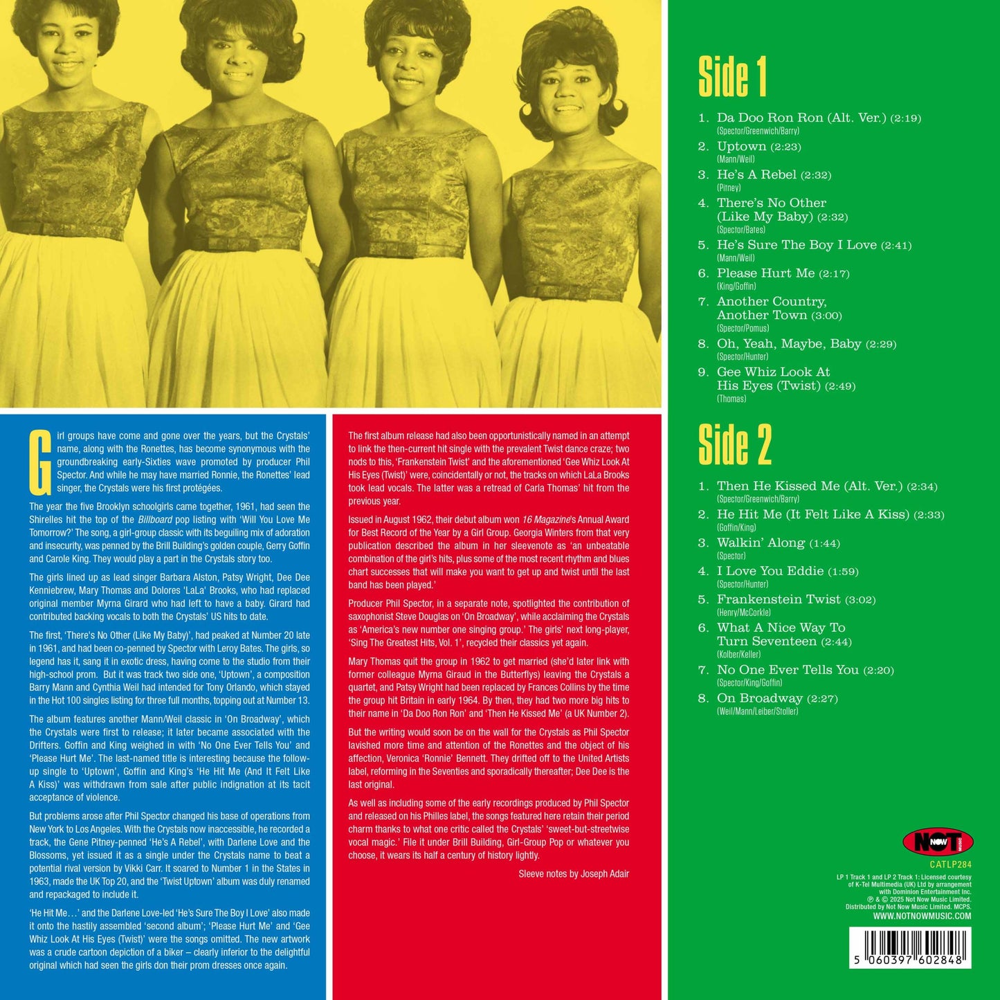 The Crystals - The Very Best Of The Crystals (LP)