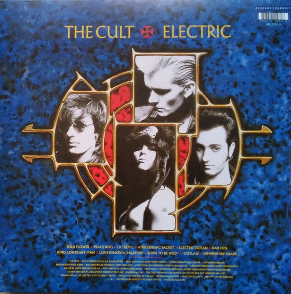 The Cult - Electric (Opaque blue vinyl) (LP)