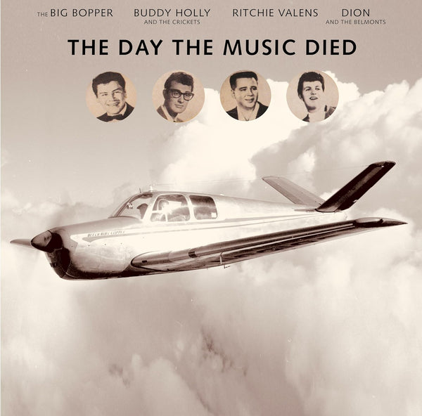 Various - The Day The Music Died (Limited gold in black vinyl) (LP)