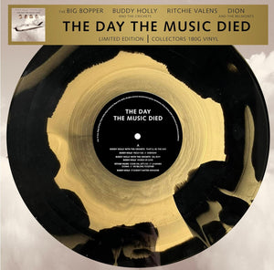 Various - The Day The Music Died (Limited gold in black vinyl) (LP)