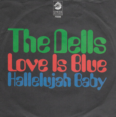 The Dells - Can sing a rainbow & Love is blue (Duitse uitgave)
