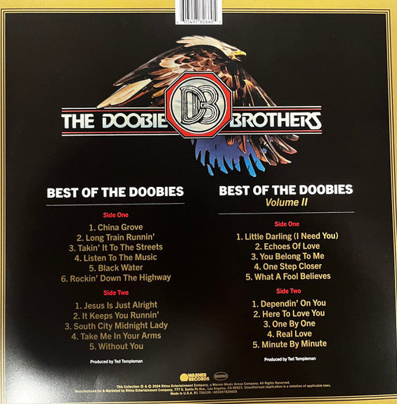 The Doobie Brothers - Best Of The Doobie Brothers Volume 1 & 2 (2LP)