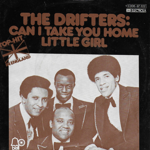 The Drifters - Can i take you home little girl (Duitse uitgave)