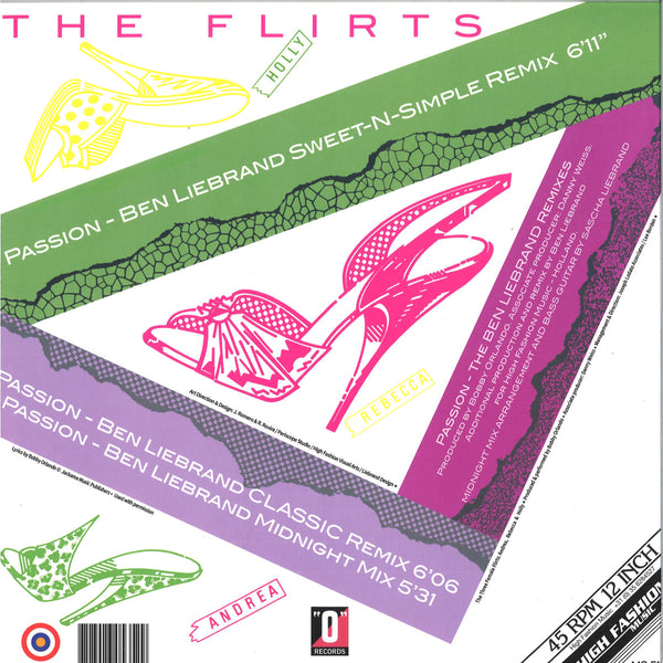 The Flirts - Passion (The Ben Liebrand remixes) (12" Maxi Single)