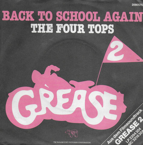 The Four Tops - Back to school again (Duitse uitgave)