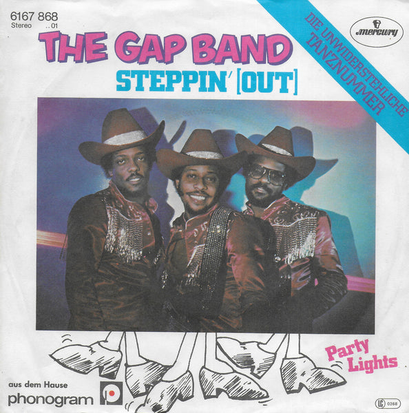 The Gap Band - Steppin' (Out) (Duitse uitgave)