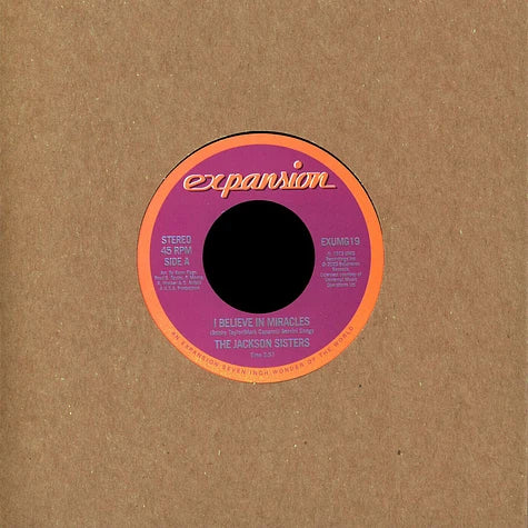 The Jackson Sisters - I believe in miracles