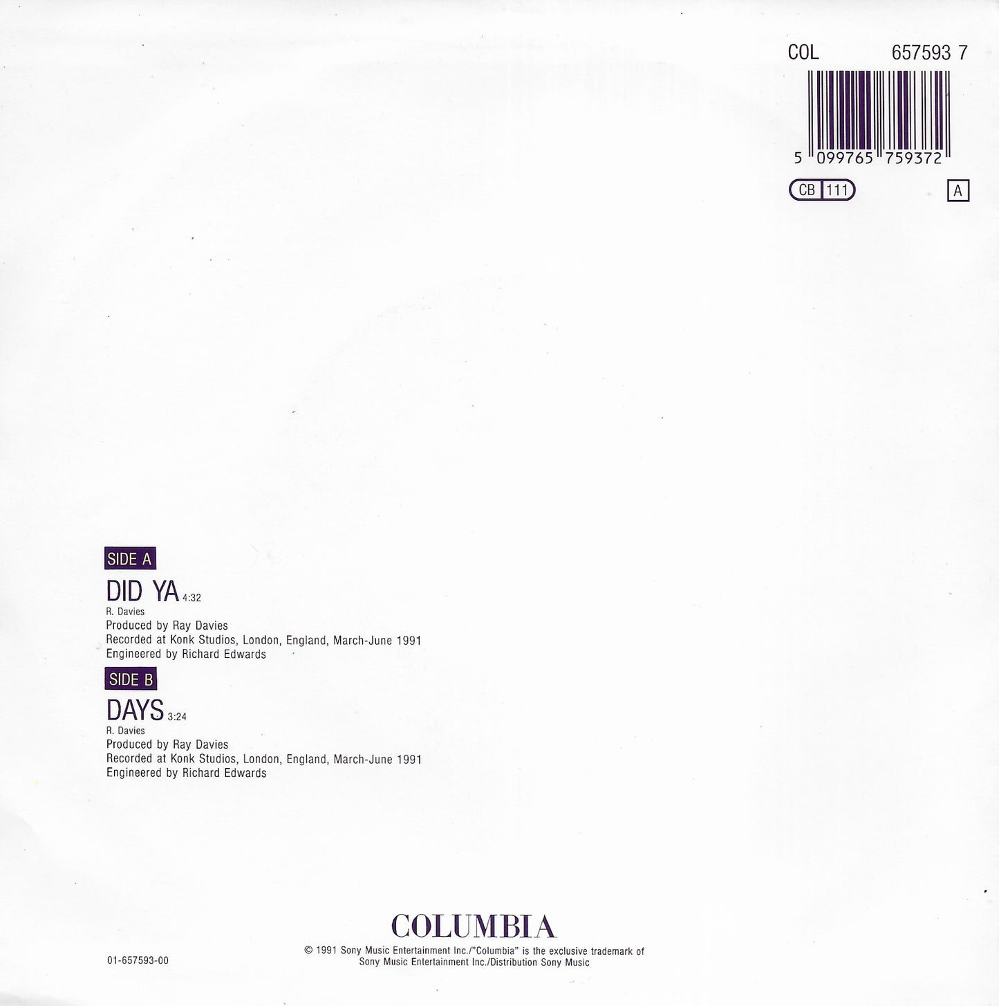 The Kinks - Did ya