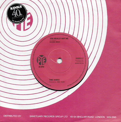 The Kinks - You really got me (40th Anniversary) (Engelse uitgave)