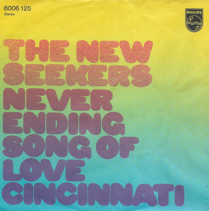 The New Seekers - Never ending song of love (Duitse uitgave)