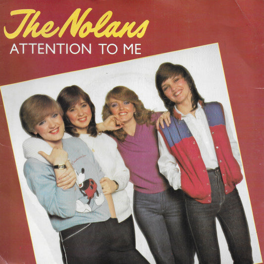 The Nolans - Attention to me (Engelse uitgave)