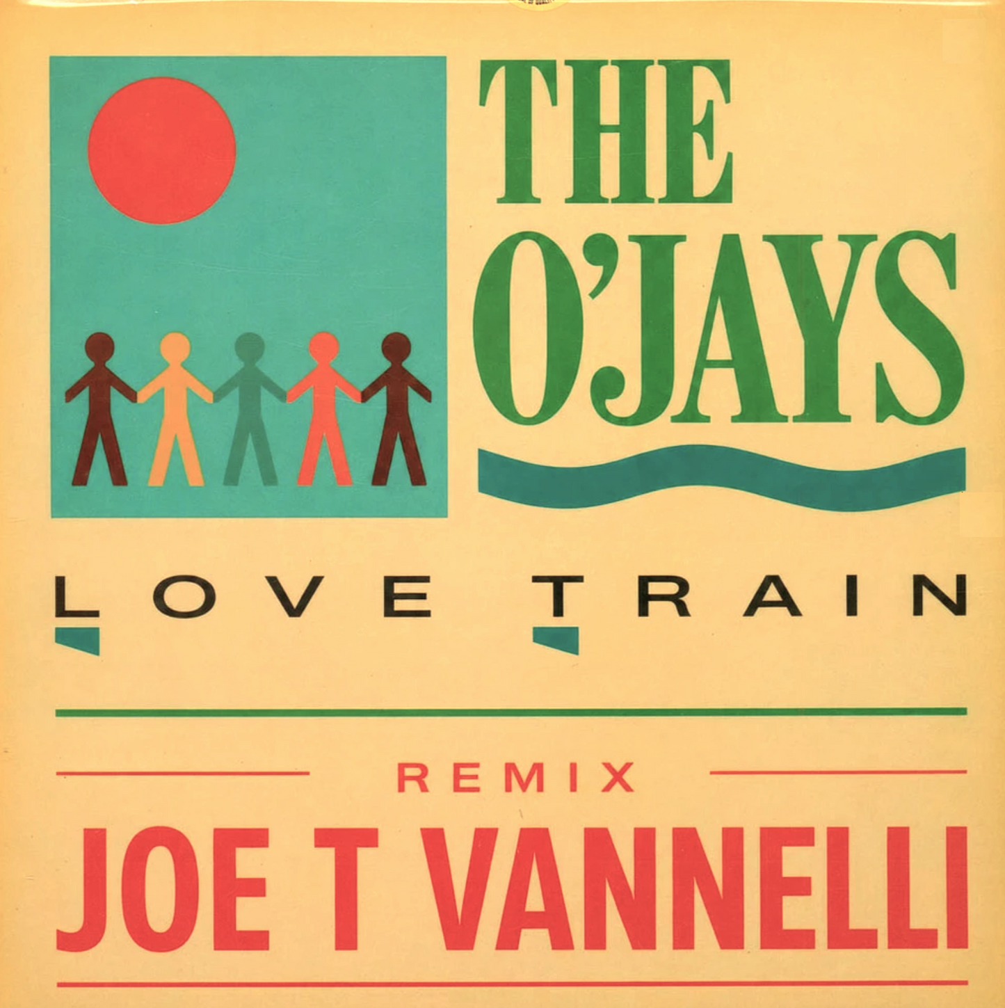 The O'Jays - Love train (Joe T Vannelli remix) (12" Maxi Single)