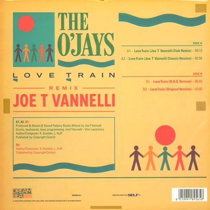 The O'Jays - Love train (Joe T Vannelli remix) (12" Maxi Single)