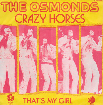 The Osmonds - Crazy horses (Franse uitgave)