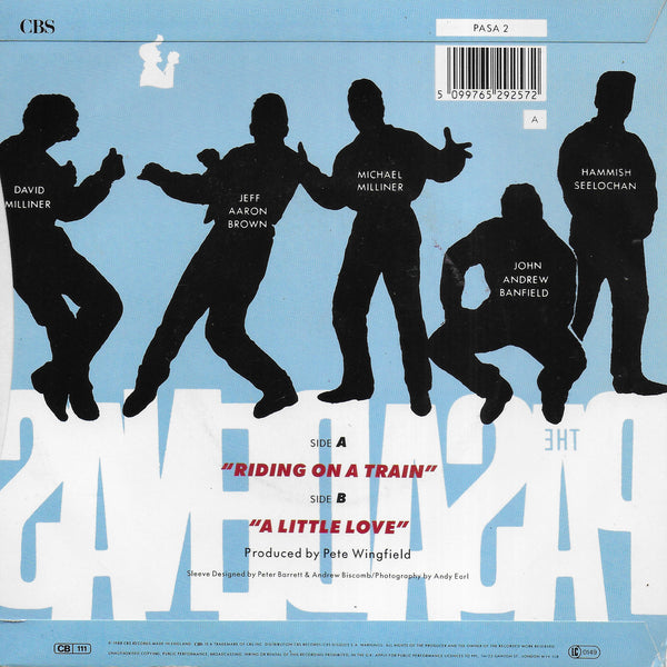 The Pasadenas - Riding on a train (Engelse uitgave)