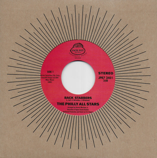 The Philly All Stars - Back stabbers