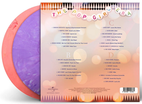 Various - The Pop Girl Era (Orange & purple vinyl) (2LP)