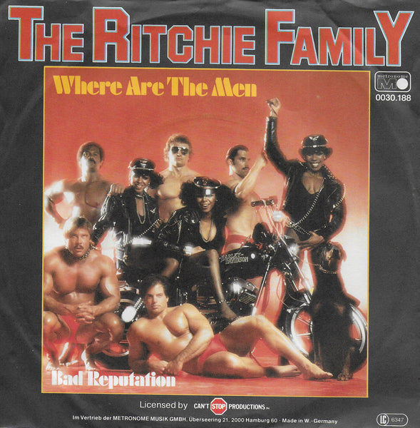 The Ritchie Family - Where are the men (Duitse uitgave)