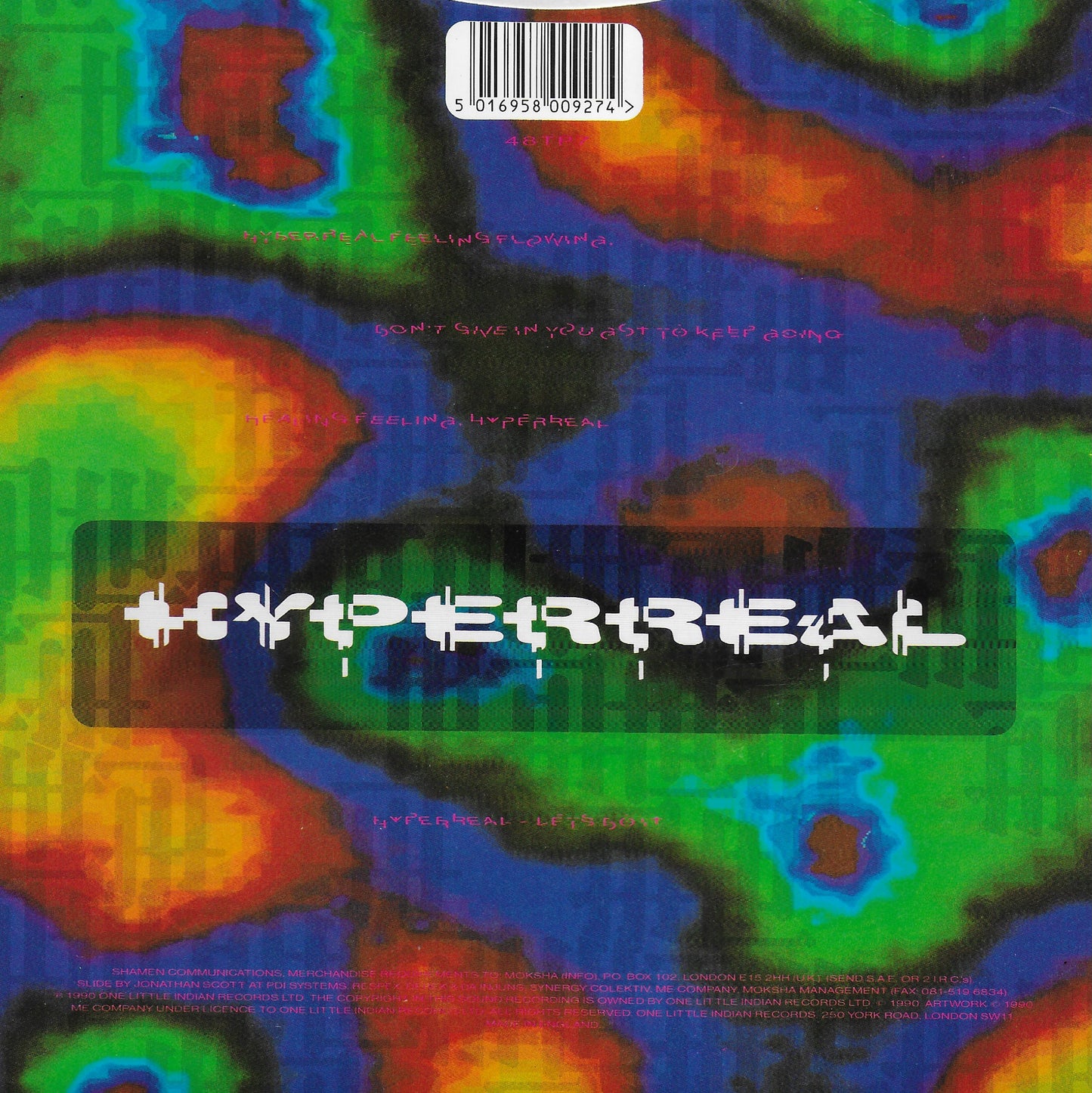 The Shamen - Hyperreal (Engelse uitgave)