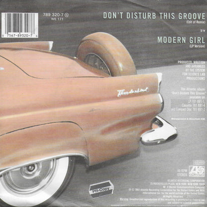 The System - Don't disturb this groove