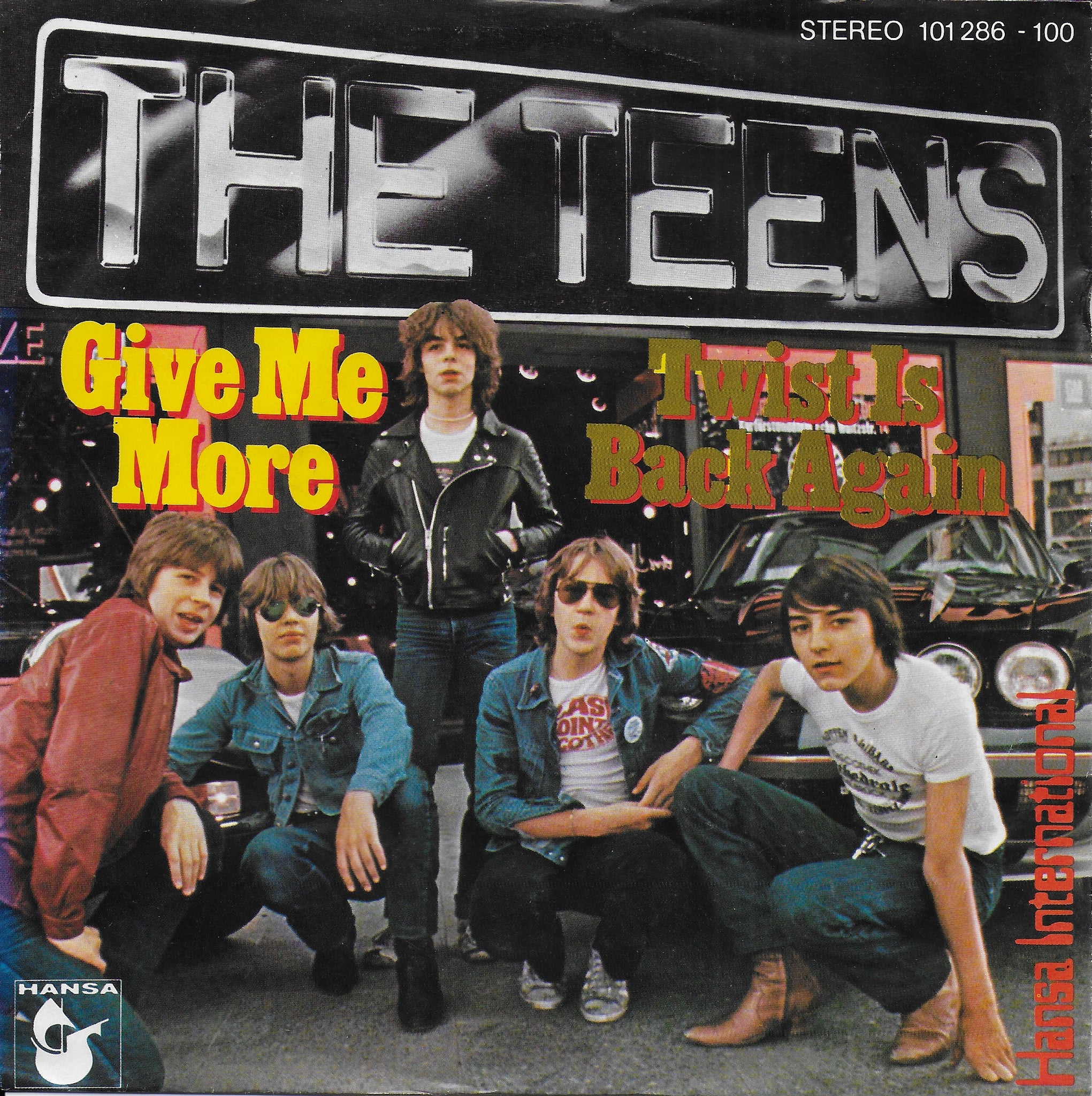 The Teens - Give me more (Duitse uitgave)