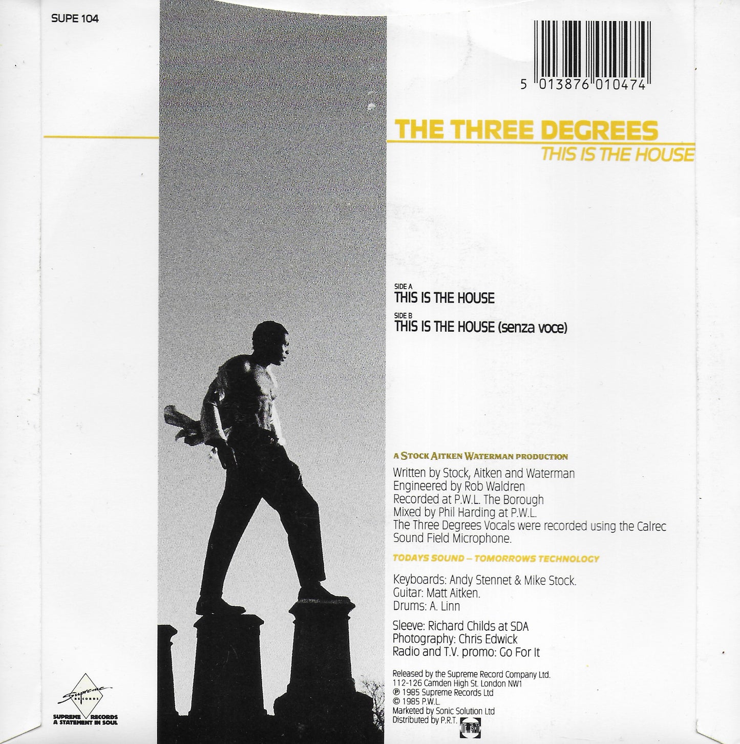 The Three Degrees - This is the house (Engelse uitgave)